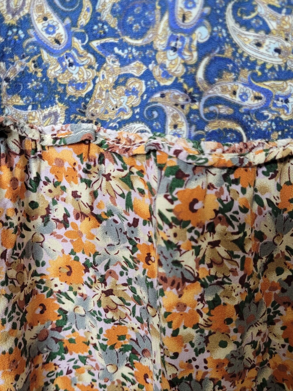 Natural Life Collette Tiered Maxi Dress Size XL - Picture 6 of 10